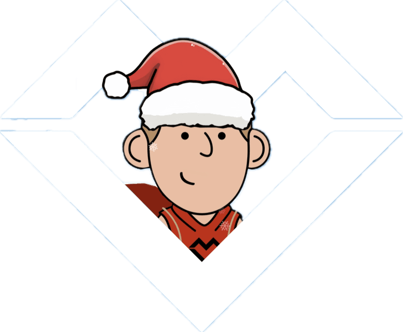 Christmas campaign mascot